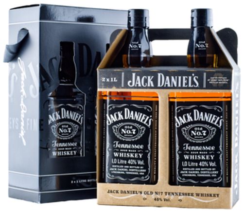 Jack Daniel's Old N°. 7 Twin Pack 40% 2x1,0L