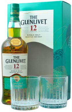 The Glenlivet 12YO + 2 Pohárral 40% 0,7L