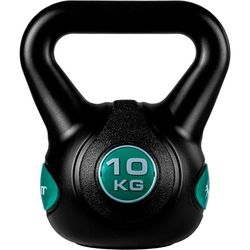 Kettlebell MOVIT® 10 kg fekete/petróleum zöld