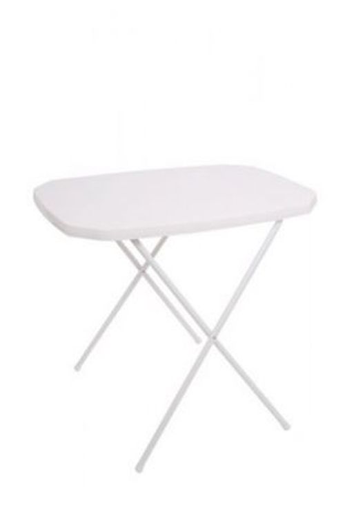 DAJAR Kemping asztal 53 x 70 cm fehér