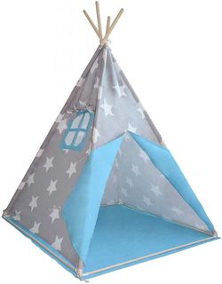 INFANTASTIC Gyereksátor TIPI Kék 110 cm