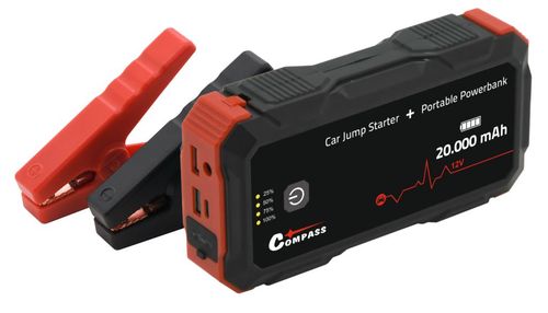 COMPASS Akkumulátor töltő 20.000mAh 2000A JUMP STARTER