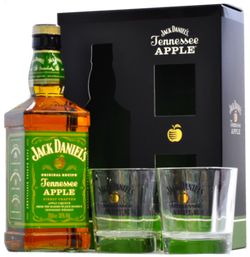 Jack Daniel's Tennessee Apple + 2 pohárral 35% 0,7L