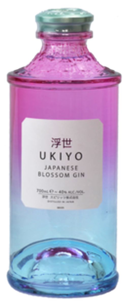 Ukiyo Japanese Blossom Gin 40% 0,7L