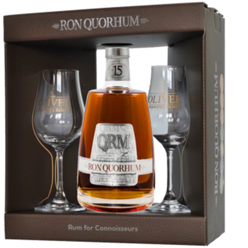 Ron Quorhum Solera 15 + 2 pohárral 40% 0,7L