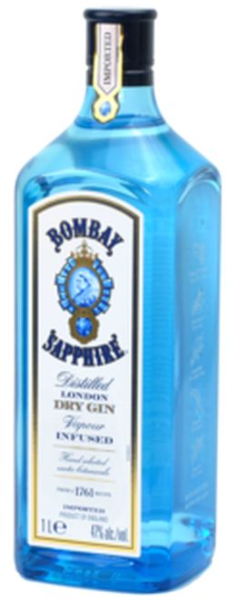 Bombay Sapphire 47% 1,0L
