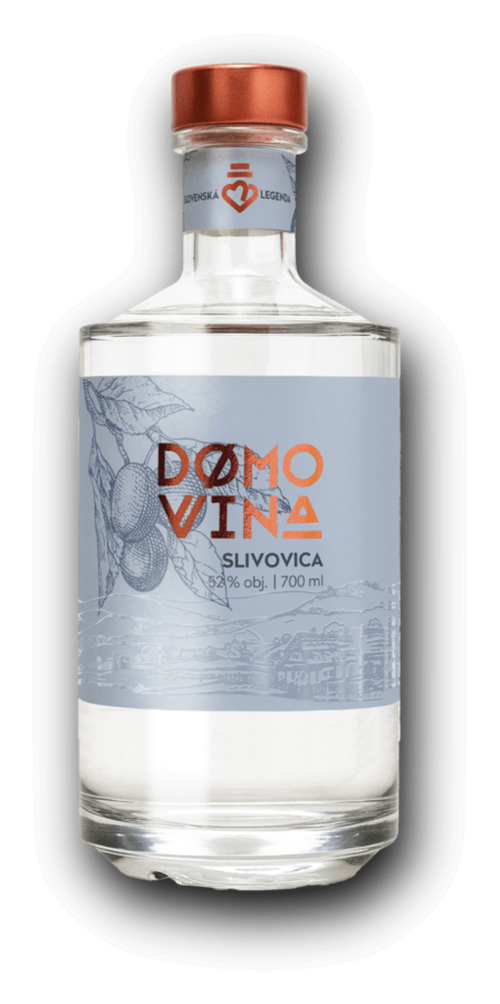 Domovina Szilvapálinka 52% 0,7L
