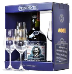 Presidente 23 Sistema Solera + 2 pohárral 40% 0,7L