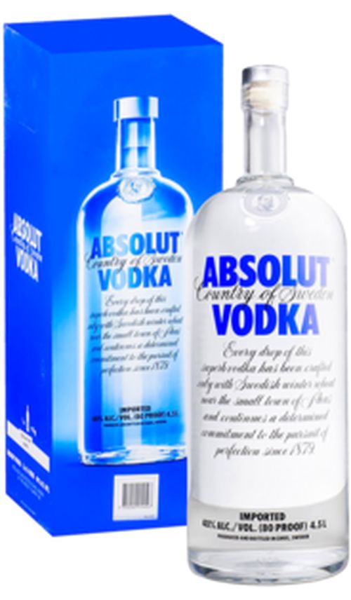 Absolut 40% 4,5L