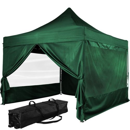 INSTENT Kerti pavilon Green 3 x 3 m + 4 oldalfal