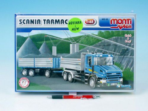 Építőkészlet Monti 65 Scania Tarmac 1:48