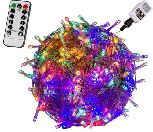 VOLTRONIC® Fényfüzér 400 LED Színes + vezérlő