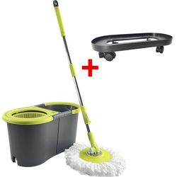 4Home előnyös szett Rapid Clean mop gurulós alátéttel