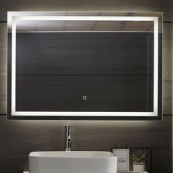 AQUAMARIN Fürdőszobatükör LED SP05 100 x 70 cm 40 W