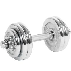 MOVIT Súlyzó egykezes XXL 25 kg ezüst
