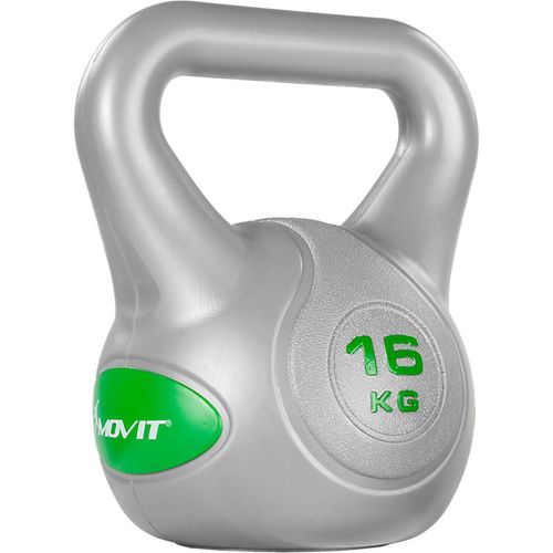 MOVIT Kettlebell súlyzó 16 kg zöld világos