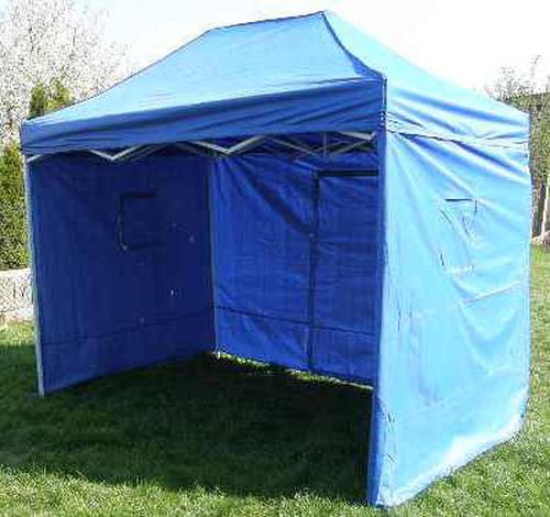 Tradgard Kerti pavilon DELUXE 3 x 2 m kék + oldalfalak