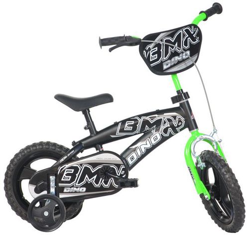 Gyerekbicikli DINO  BMX fekete 12