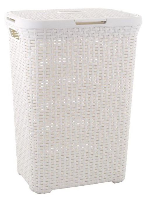 CURVER Szennyestartó kosár STYLE RATTAN 60L Cream