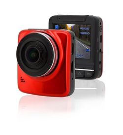 COMPASS Autós kamera Full HD 2,4" GPS piros