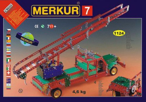 Építő készlet MERKUR 7 - 1124 ks