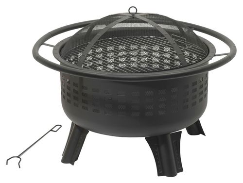 Cattara Tűzkosár MERAPI fedővel 80 x 80 x 62 cm