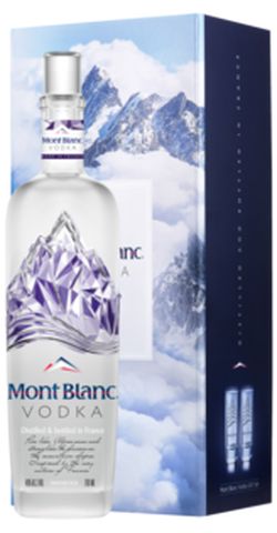 Mont Blanc + 2 pohárral 40% 0,7L