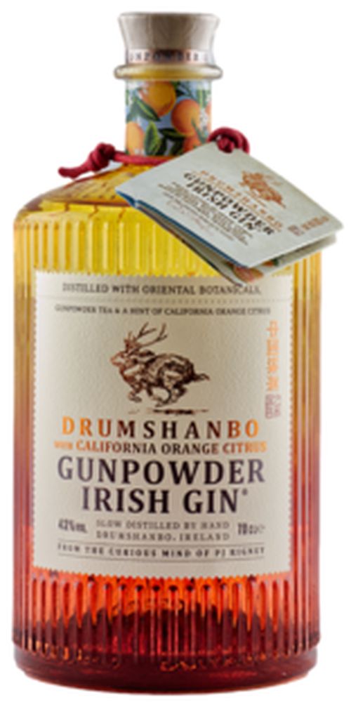 Drumshanbo Gunpowder Irish Gin with California Orange Citrus  43% 0,7L