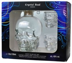 Crystal Head + 2 pohárral 40% 0,7L