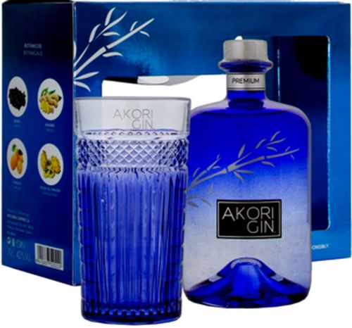 Akori Gin + 1 pohárral 42% 0,7L