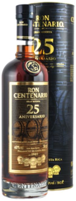 Ron Centenario 25 Solera Gran Reserva 40% 0,7L