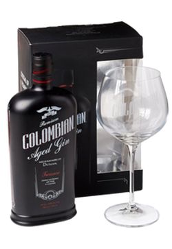 Colombian Treasure Premium Aged Gin + 1 pohárral 43% 0,7L
